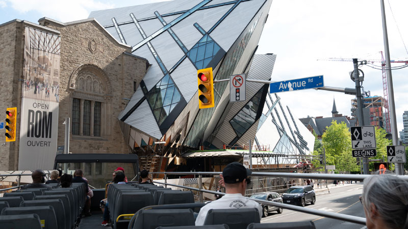 Royal Ontario Museum exterior in Toronto